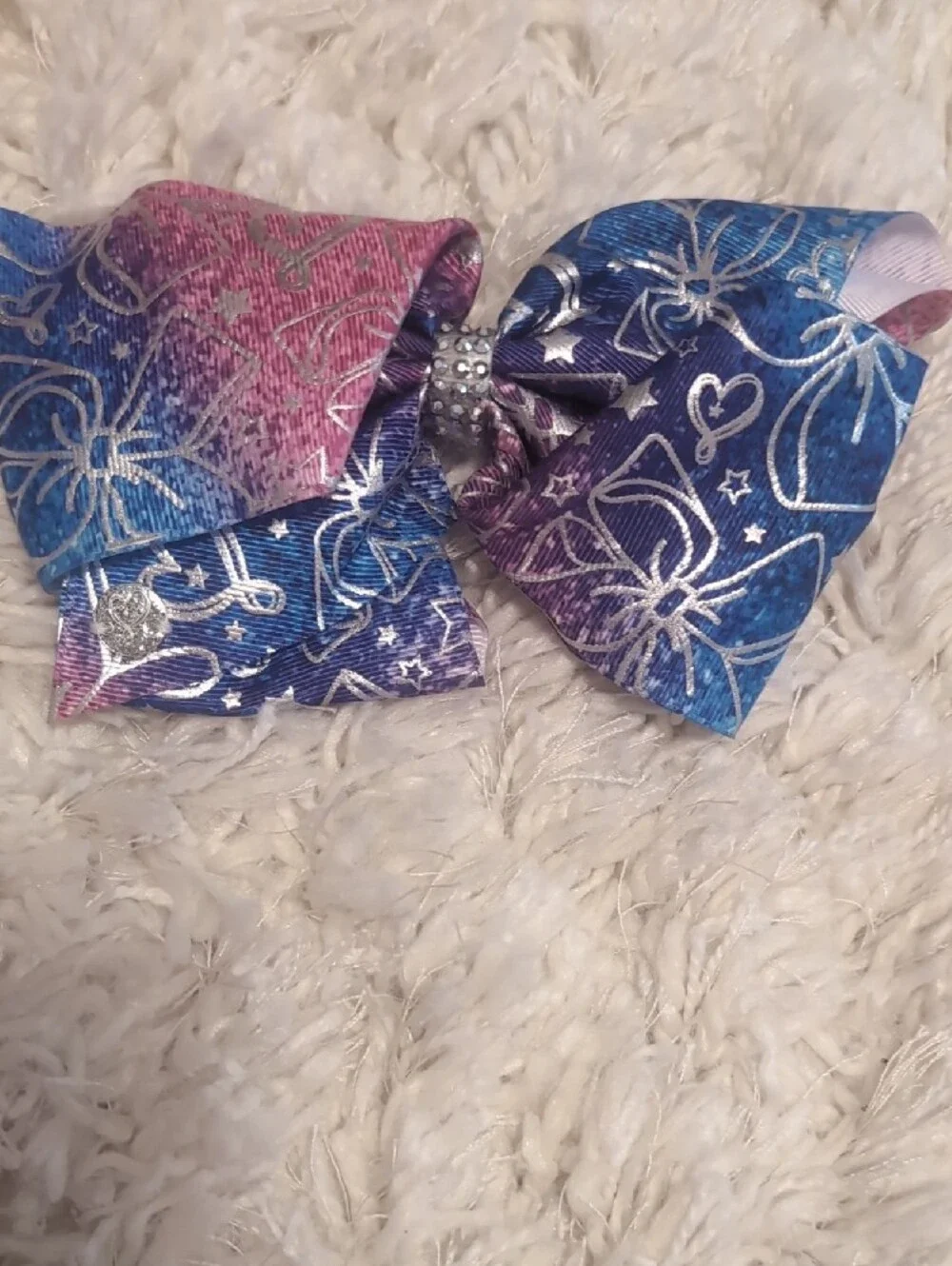Kids Jojo Siwa Rainbow & Pattern Hair Bow Set - Multicolor